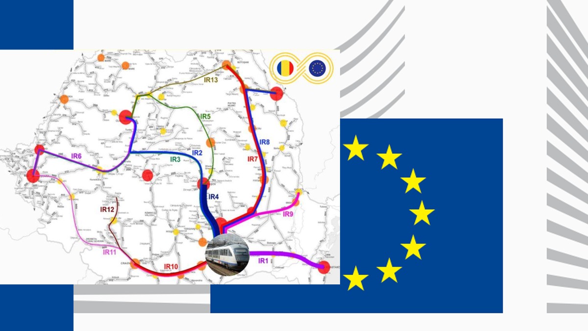 România va cumpăra 37 trenuri electrice cu bani europeni. Garniturile circulă cu 160 km/h și vor intra pe principalele coridoare feroviare