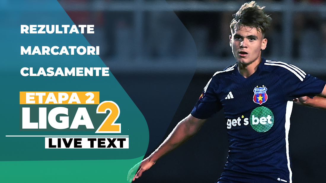 Meciuri și rezultate în etapa a 2-a din Liga 2 Meciuri și rezultate în etapa a 2-a din Liga 2