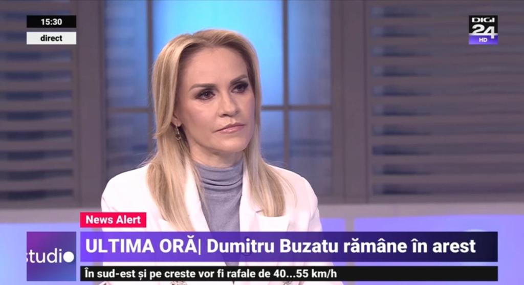 Ce spune Gabriela Firea despre arestarea lui Buzatu