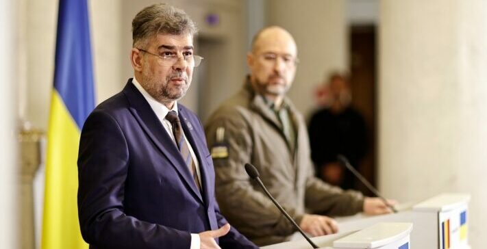 Marcel Ciolacu: Cel mai mare ajutor pe care l-am acordat Ucrainei a fost ajutorul economic şi ajutorul tranzitului grânelor din Ucraina