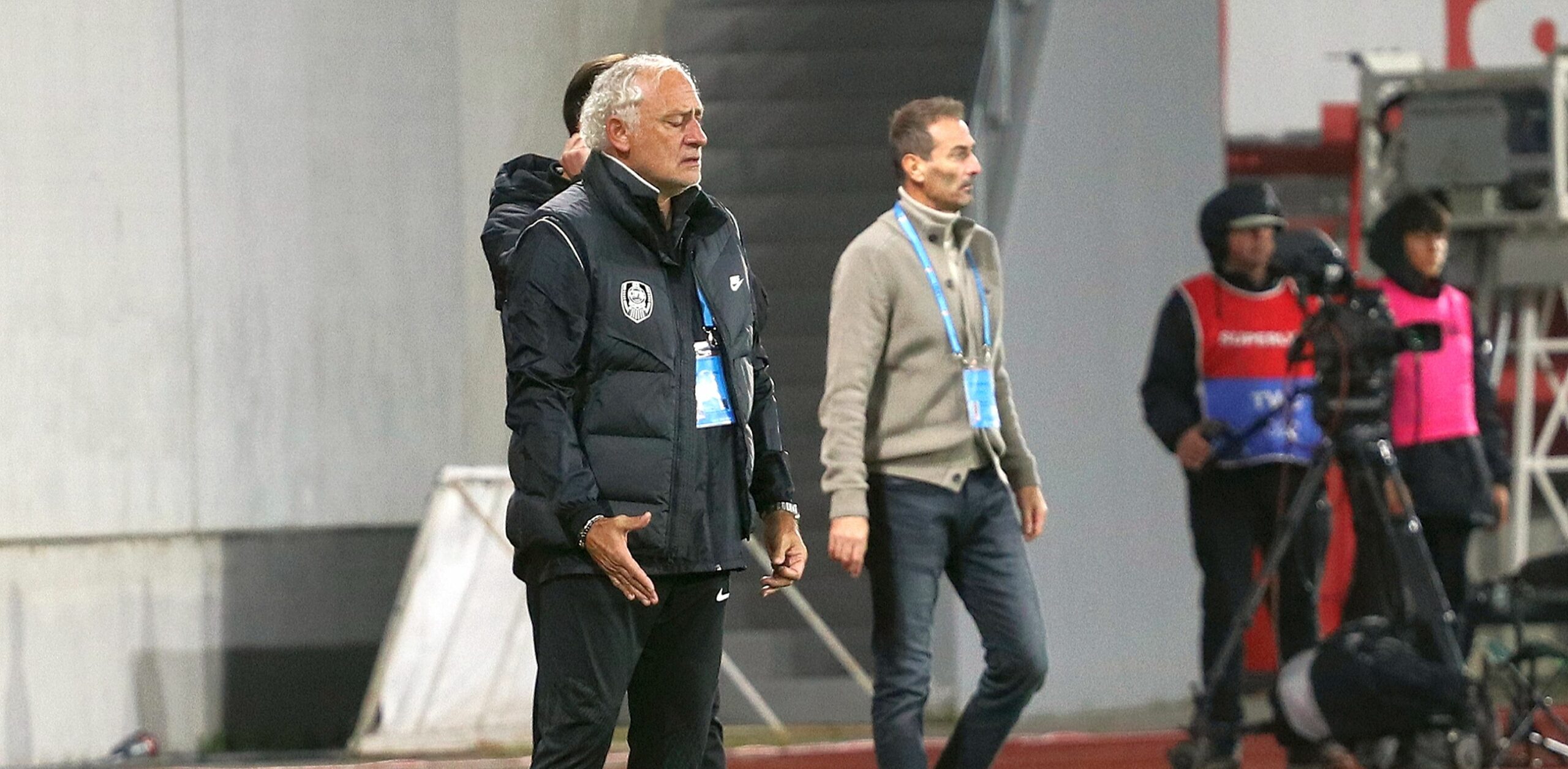 GALERIE FOTO. Andrea Mandorlini, supărat că nu a reușit să o ducă pe CFR Cluj pe primul loc