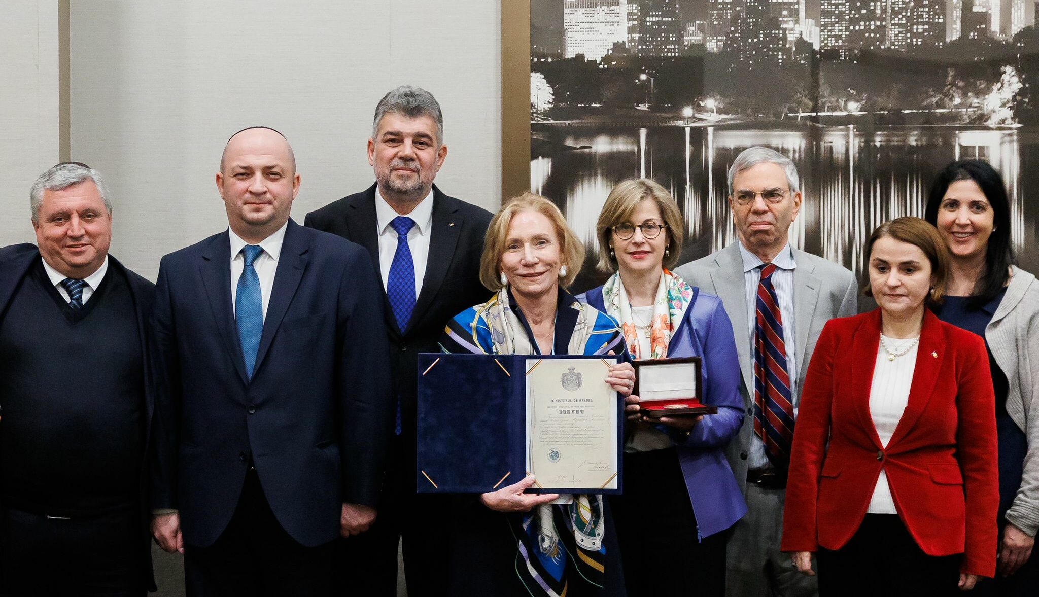 Marcel Ciolacu, întrevedere cu comunitatea evreiască din SUA / Antisemitismul se ridică la cote cu care nu ne-am confruntat niciodată 