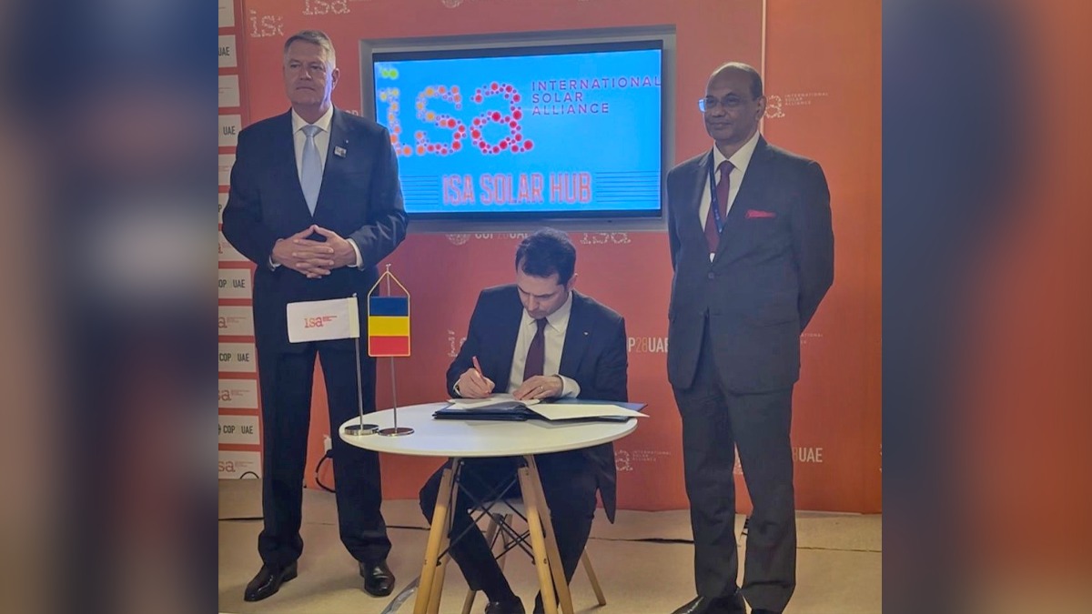 Ministrul Energiei a semnat aderarea României la International Solar Alliance
