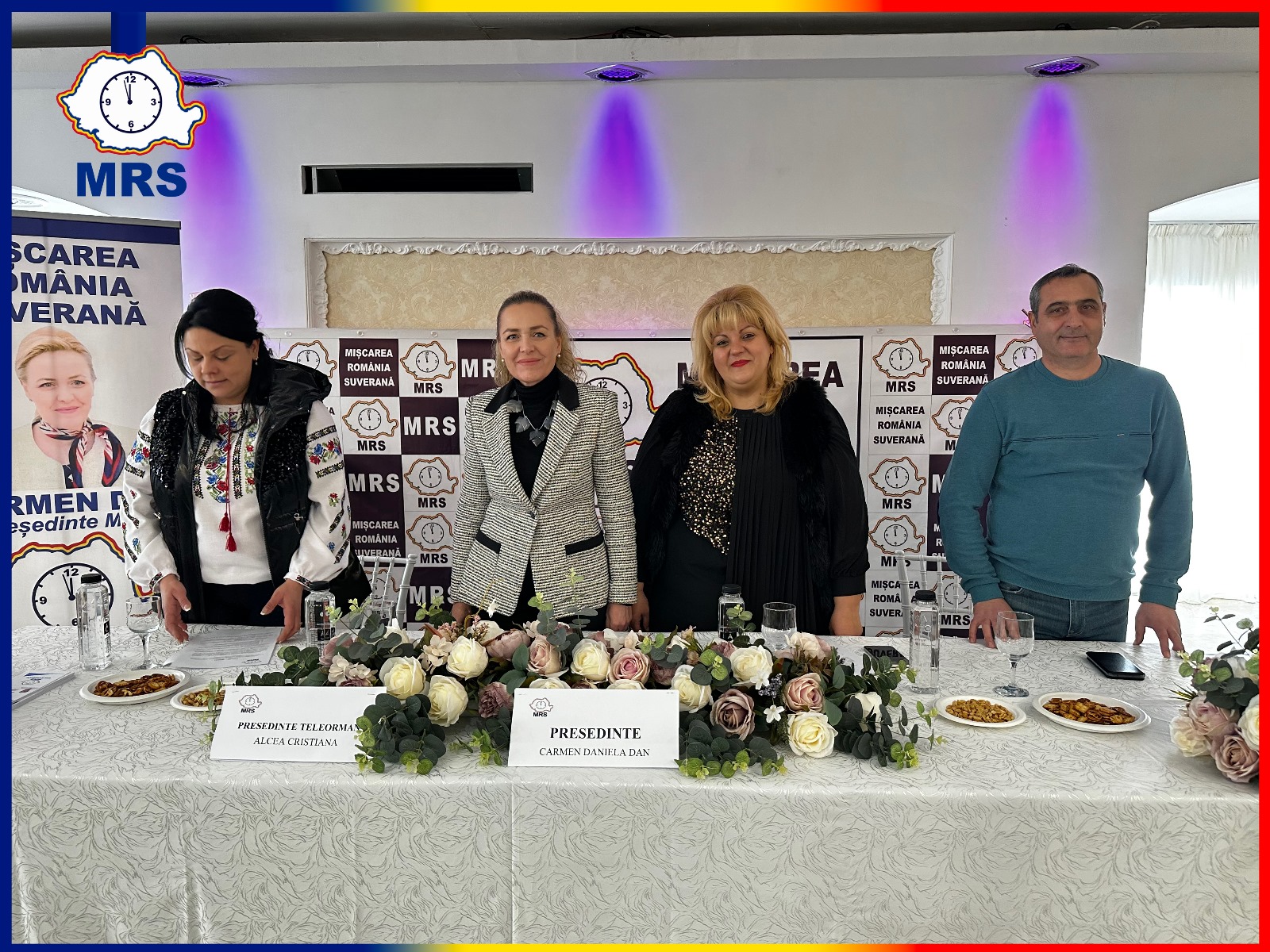 Astăzi a luat viaţă o nouă organizaţie a Partidului Mişcarea România Suverană!