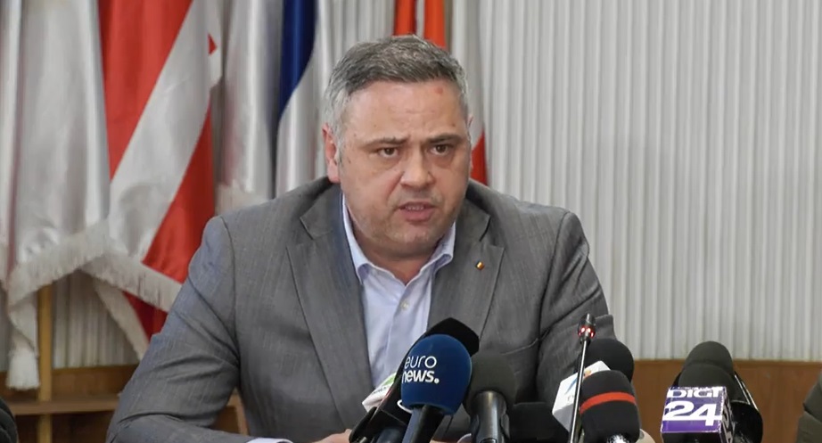Florin Barbu stinge protestul fermierilor de la Târgu Mureș / „Suntem mândri de ceea ce am primit astăzi”