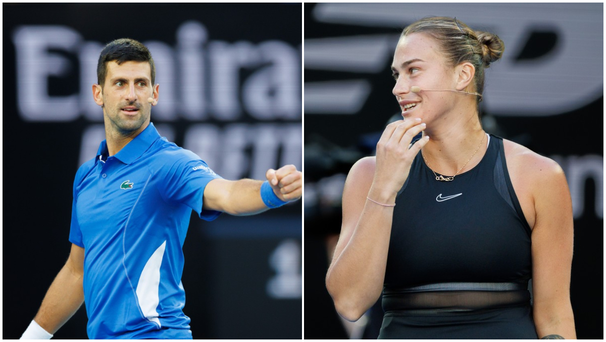 Novak Djokovic a crezut că nu aude bine! Ce a spus Aryna Sabalenka în momentul în care s-a aplecat în fața ei