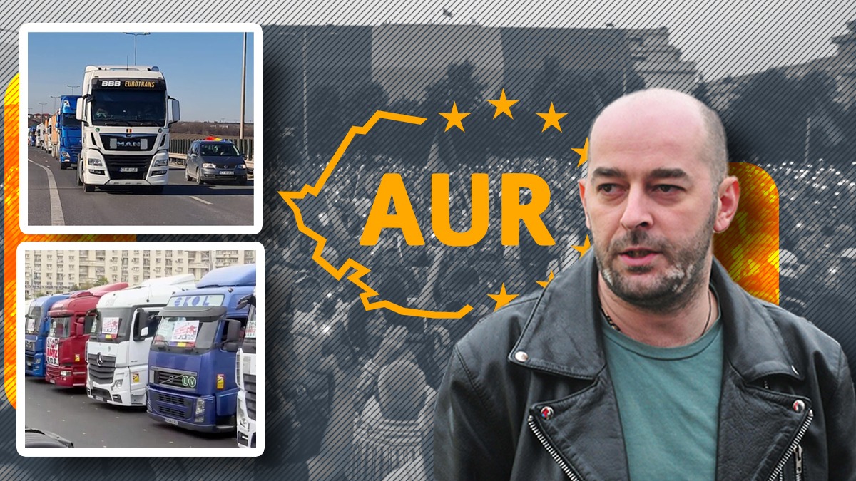 Protestele din TRANSPORTURI, susținute de un candidat al AUR / Discuții între Sorin Grindeanu și sindicaliști