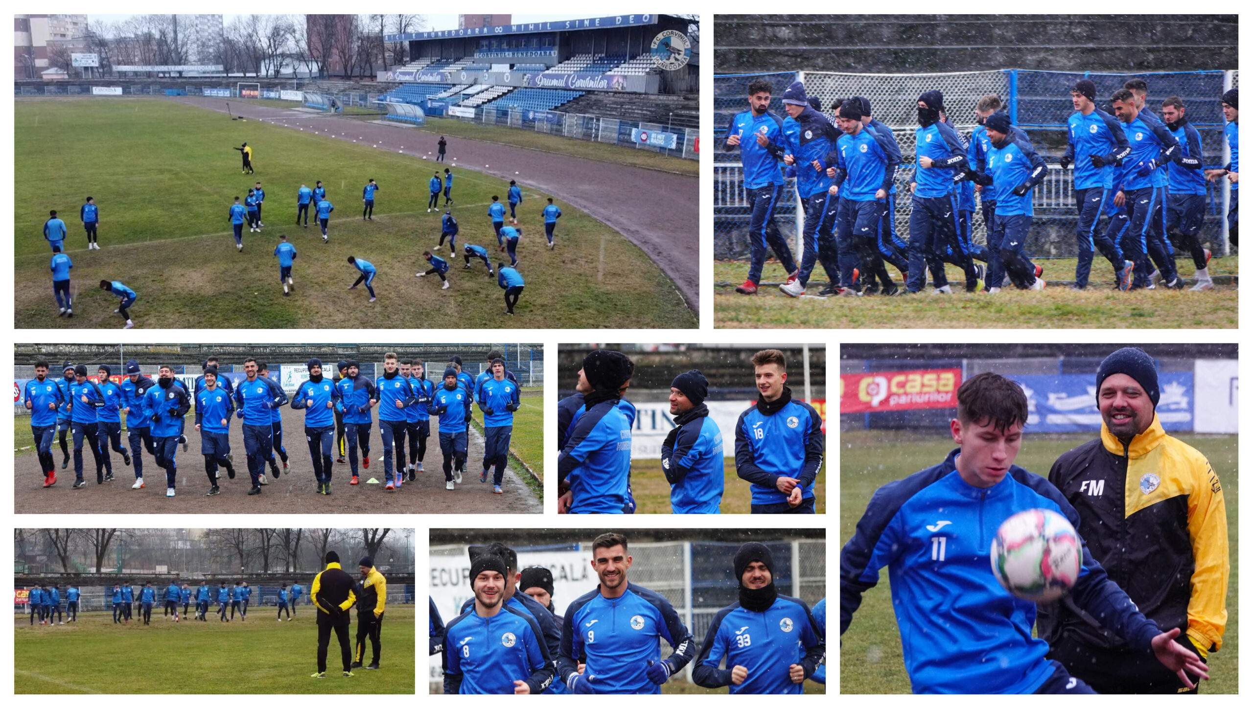 Corvinul a început pregătirea părții a doua a sezonului