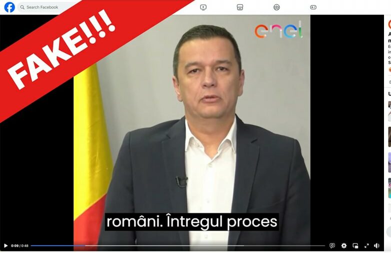 Sorin Grindeanu, personaj într-un nou clip tip DEEP FAKE / „Nu accept ca imaginea mea să fie folosită în astfel de acțiuni”