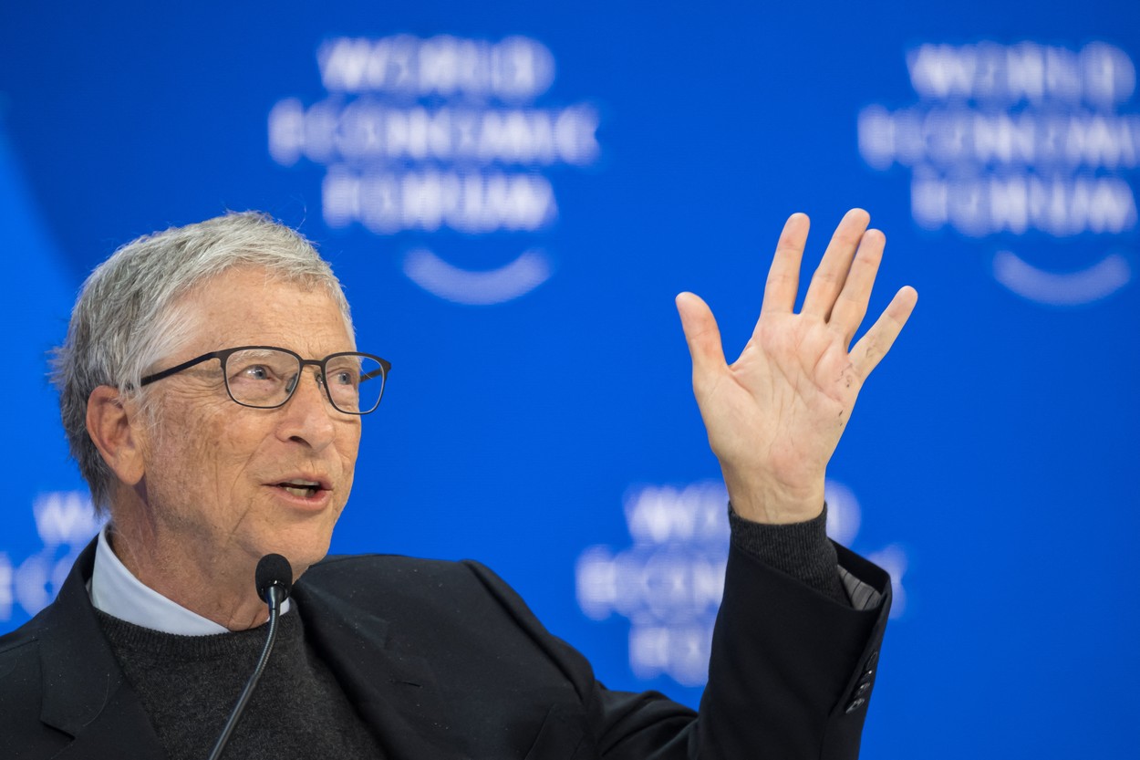 O româncă l-a cucerit pe Bill Gates O româncă l-a cucerit pe Bill Gates