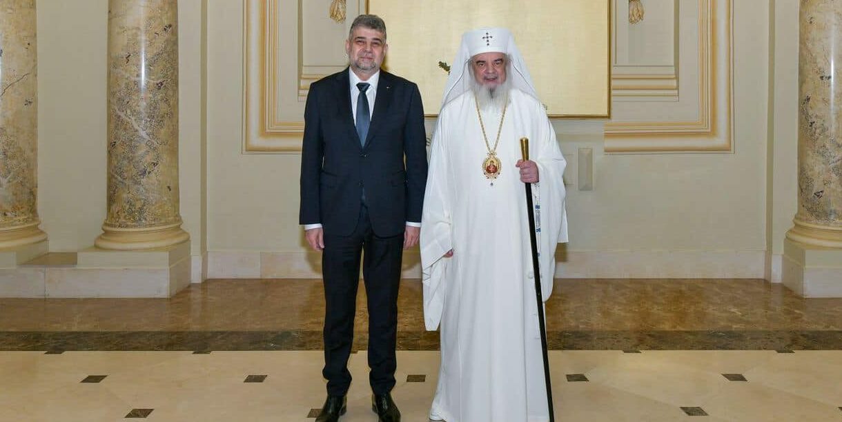 Marcel Ciolacu, întâlnire cu Patriarhul Daniel / „Un prilej deosebit de a reafirma importanța consolidării parteneriatului cu Biserica”