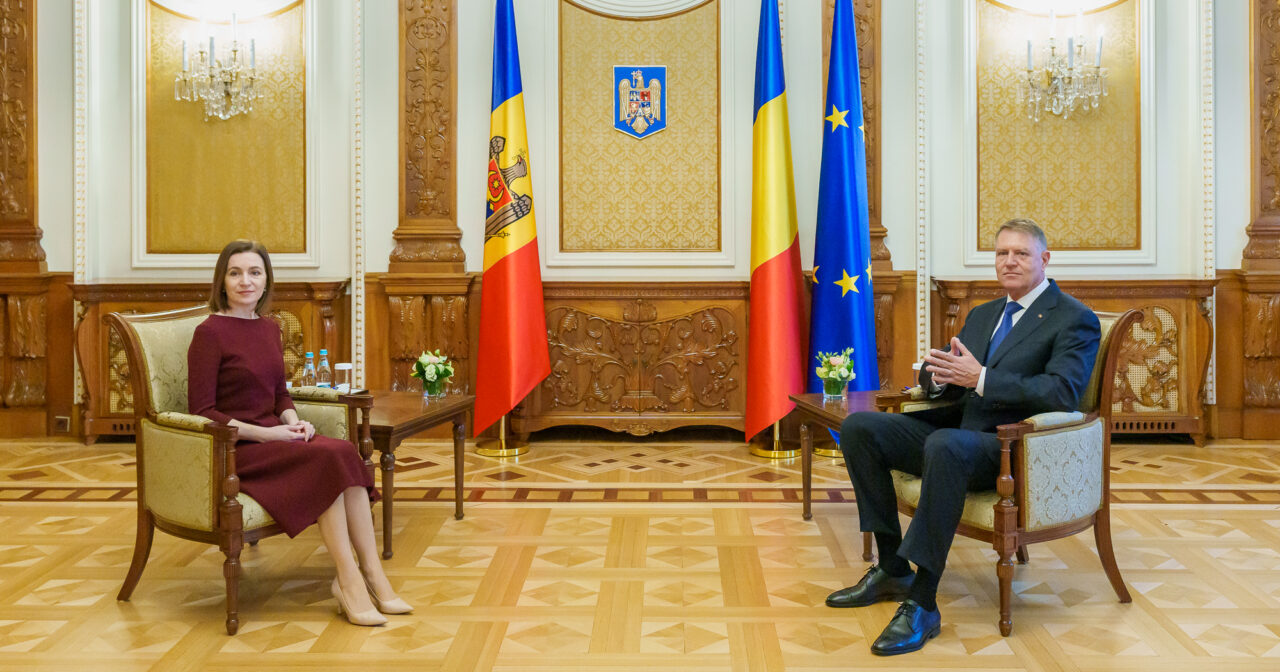 Klaus Iohannis, întâlnire cu Maia Sandu la Palatul Cotroceni / „Este esențial ca în Europa să câștige din nou democrația”