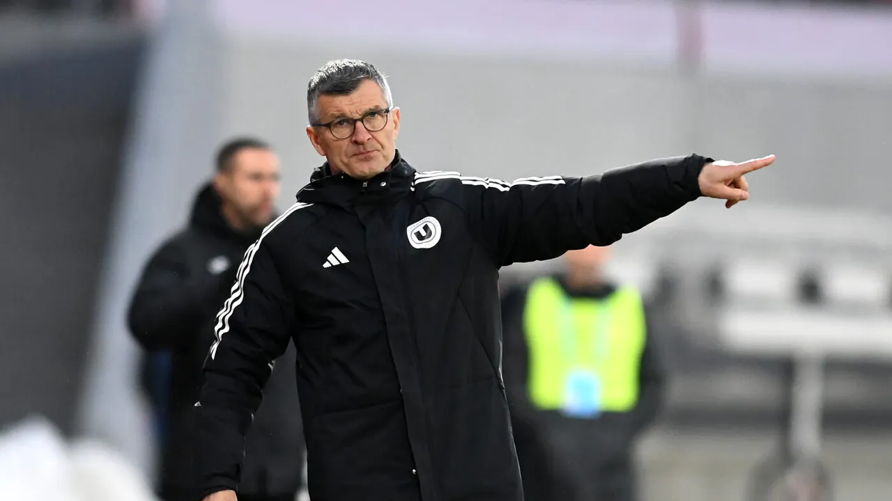 De ce a decis Neluțu Sabău să înceapă play-out-ul cu un alt portar. Antrenorul a spus tot după U Cluj