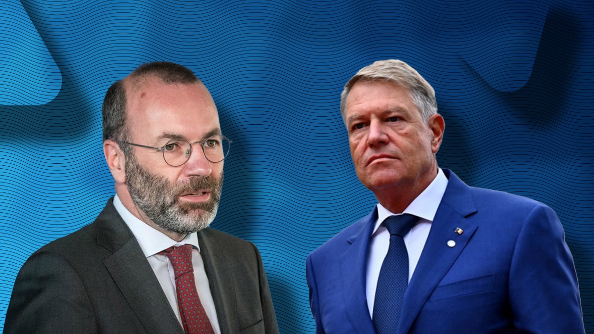 Manfred Weber îl laudă pe Klaus Iohannis / „Rezultatul a 10 ani de mandat al lui Klaus Iohannis este impresionant”