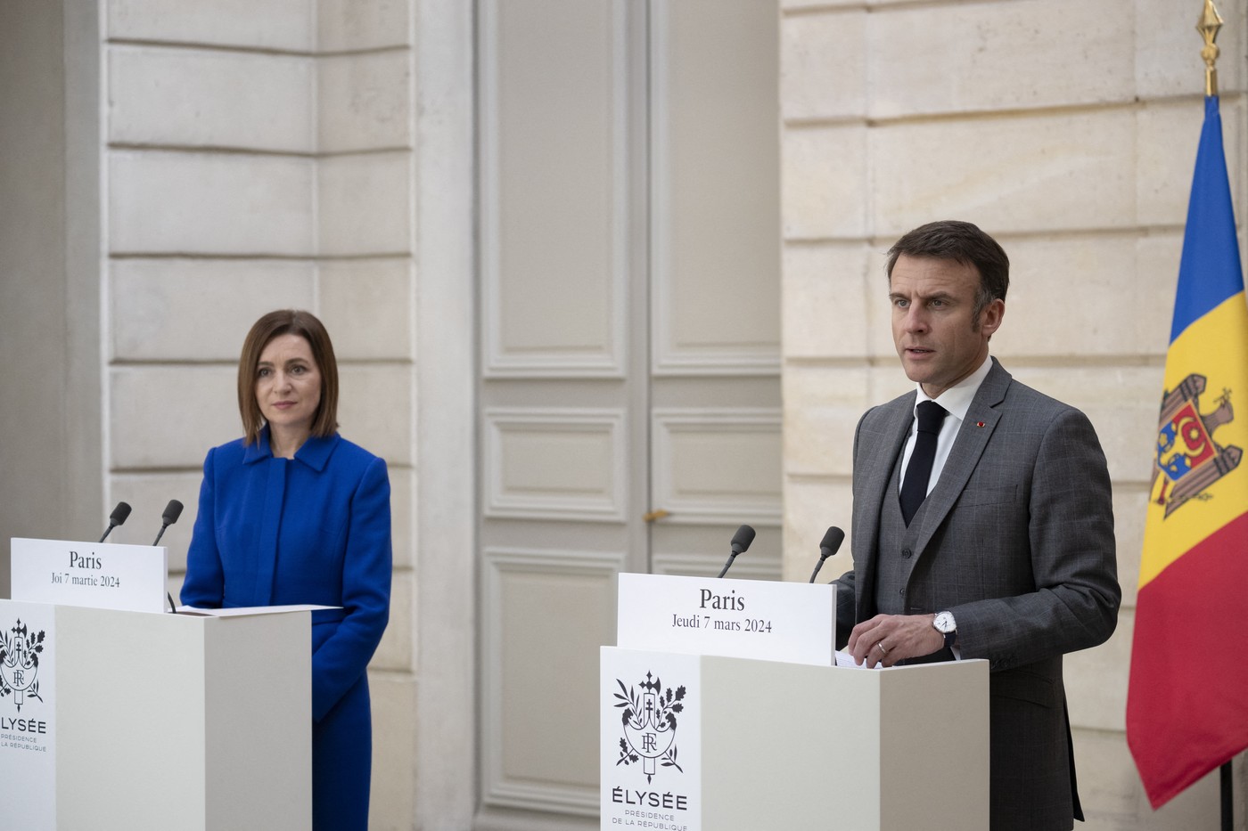 Franța deschide o MISIUNE MILITARĂ în Republica Moldova /Macron și Maia Sandu cer Rusiei să retragă trupele din Transnistria Franța deschide o MISIUNE MILITARĂ în Republica Moldova /Macron și Maia Sandu cer Rusiei să retragă trupele din Transnistria