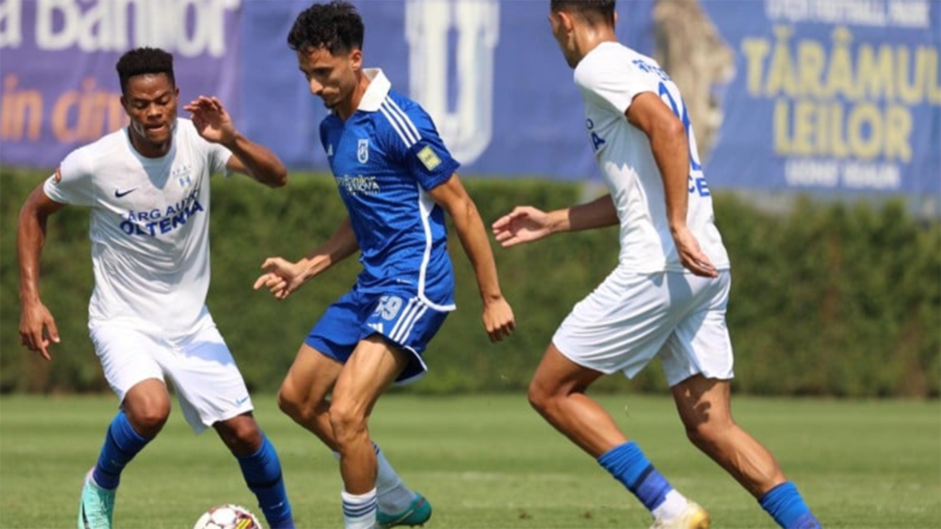 FCU Craiova a câștigat amicalul cu Viitorul Pandurii