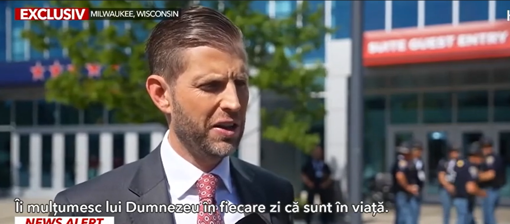 „Am văzut cum capul tatălui meu aproape a fost spulberat”