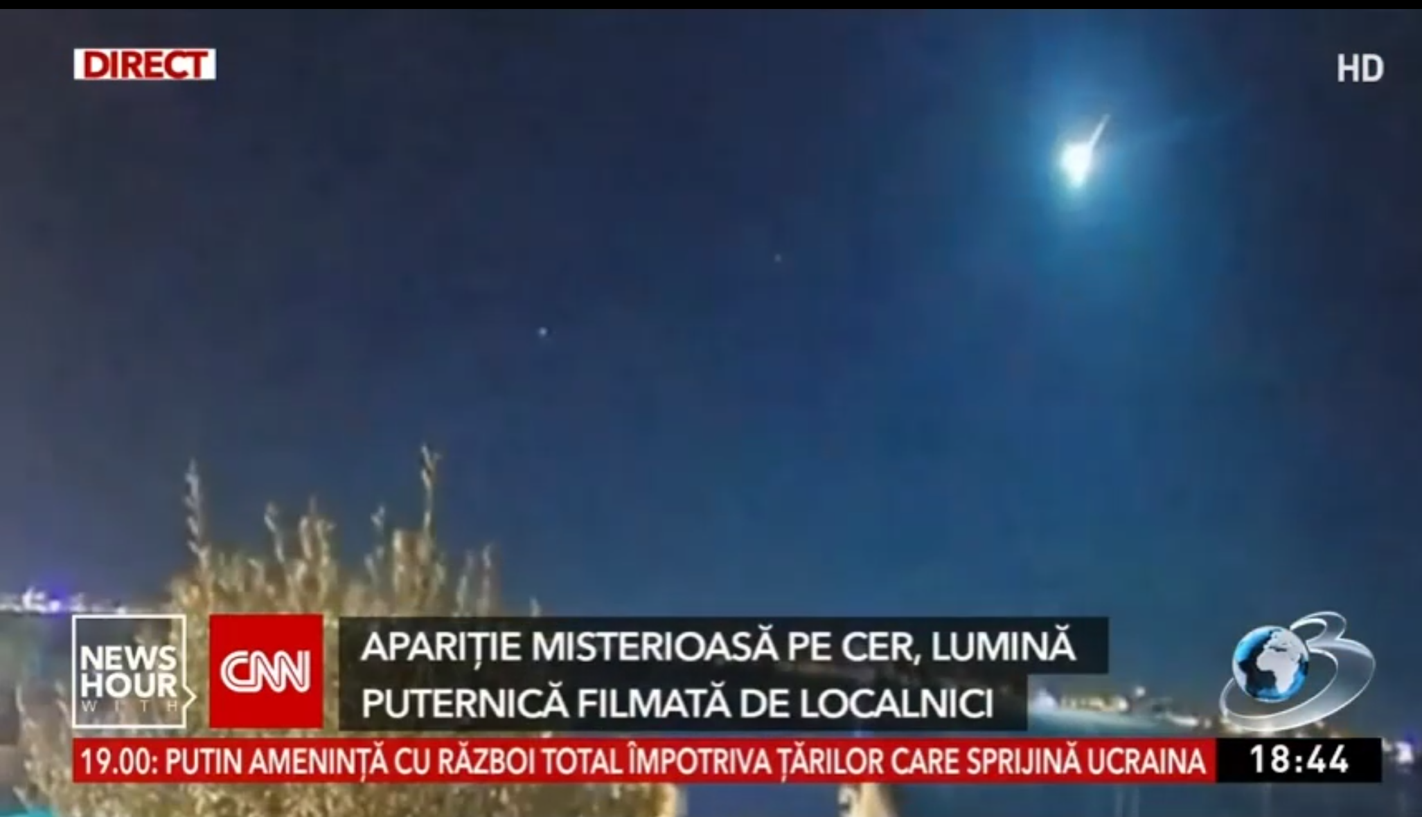 O „STEA căzătoare” de pe cer i-a panicat pe mulți români de la malul mării. Ce spun astronomii O „STEA căzătoare” de pe cer i-a panicat pe mulți români de la malul mării. Ce spun astronomii