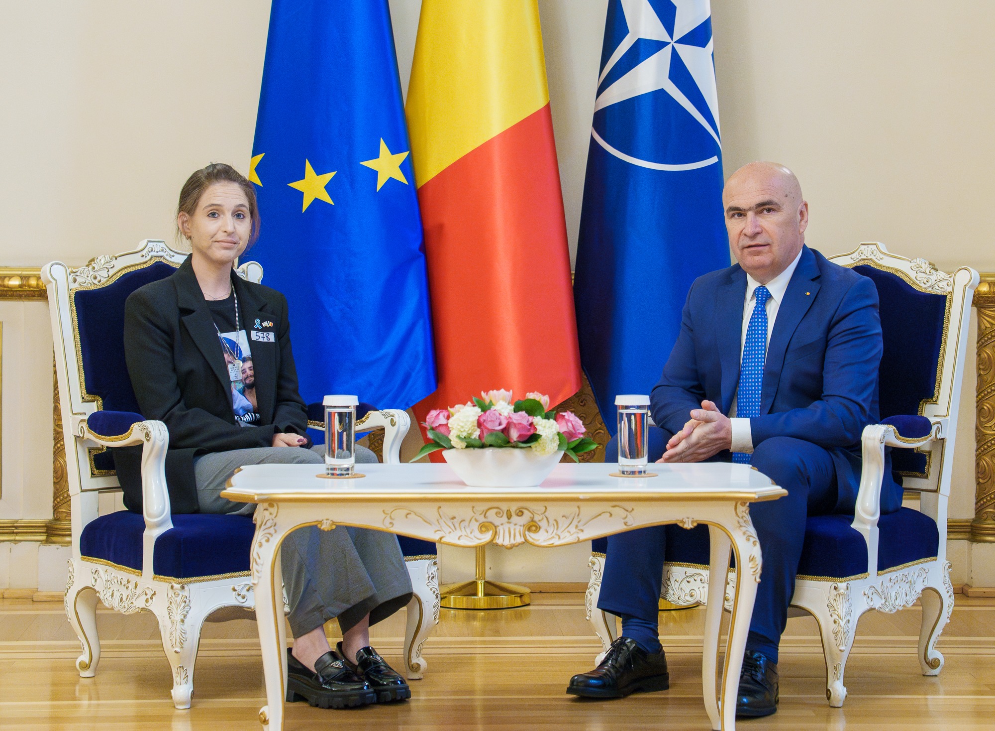 Ilie Bolojan a primit la Cotroceni o fostă ostatică HAMAS cu cetățenie israeliano-română