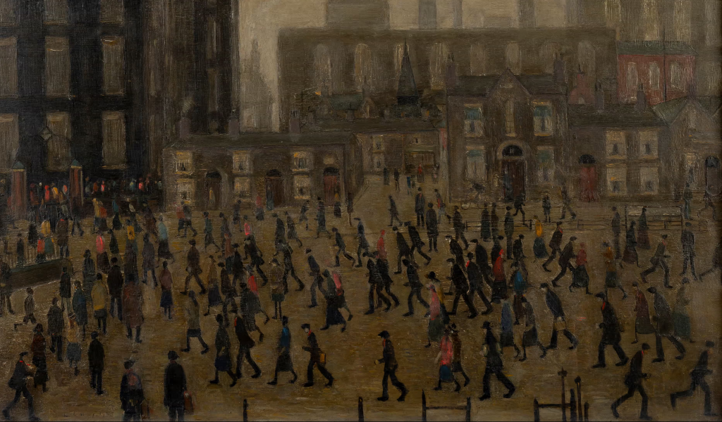 Cu cât s-a vândut o pictură semnată de LS Lowry, cumpărată pentru 10 lire sterline în urmă cu un secol