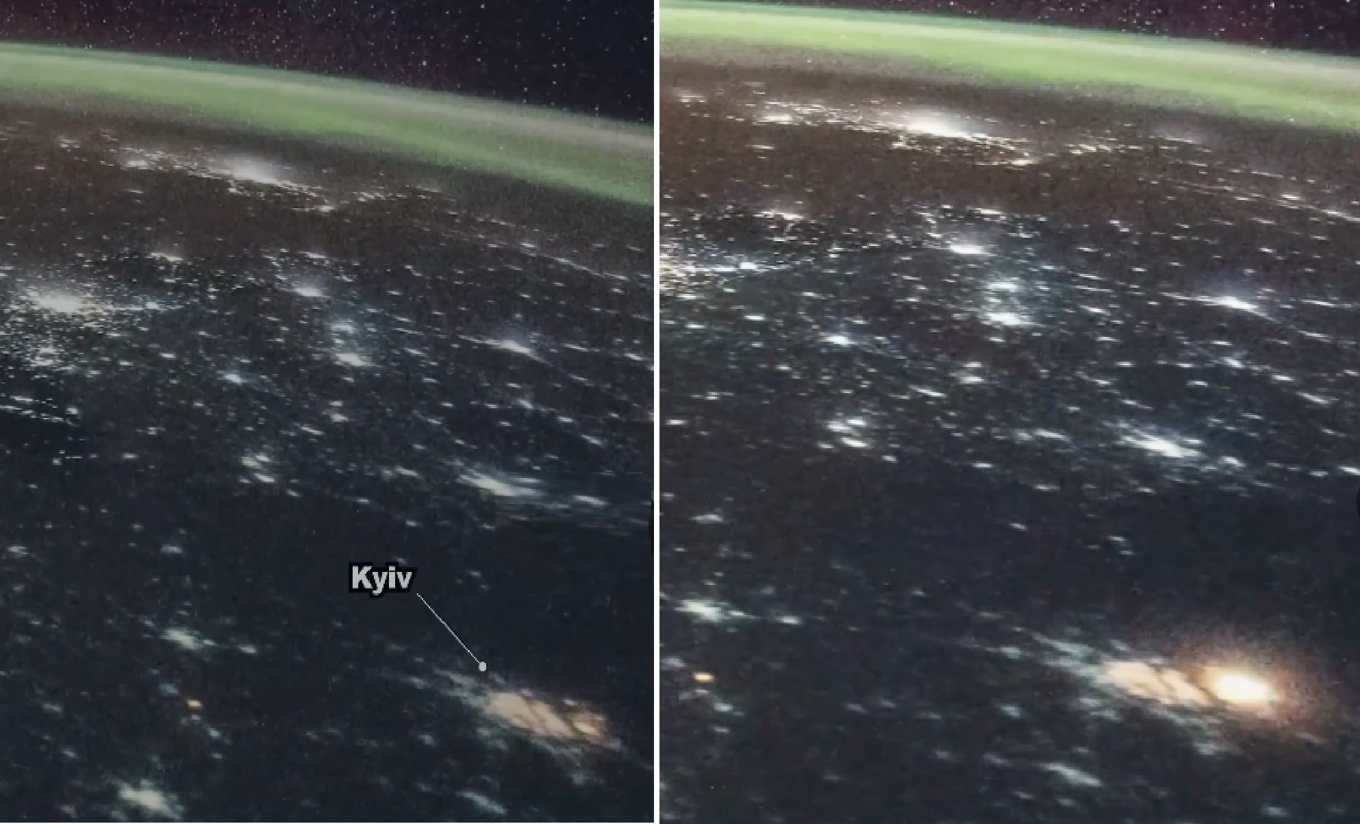 Imagini din spațiu cu Kievul bombardat cu rachete rusești. NASA a publicat filmările Imagini din spațiu cu Kievul bombardat cu rachete rusești. NASA a publicat filmările
