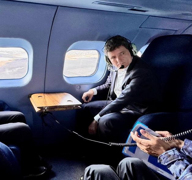 Cu ce avion zboară preşedintele Nicuşor Dan în SUA, pe ninsoare
