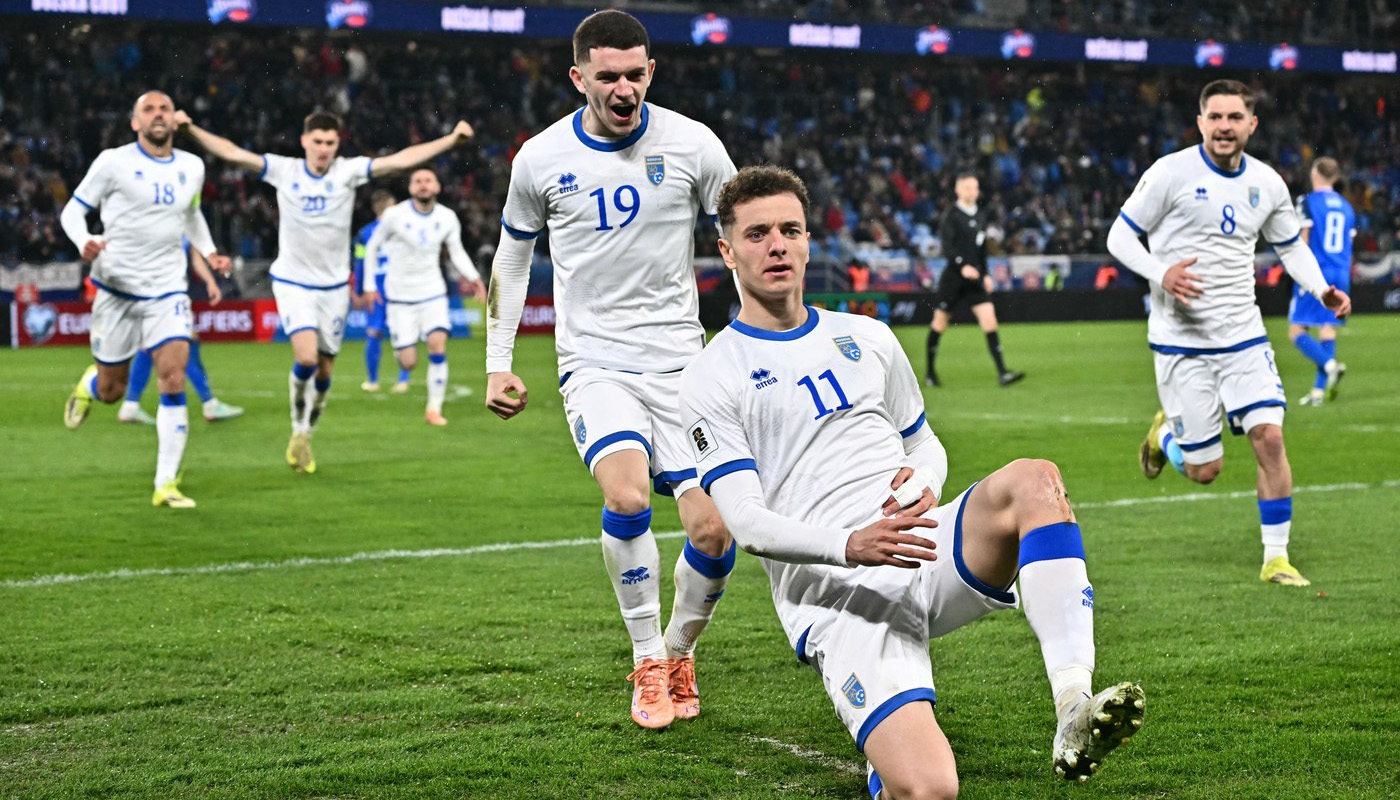 Rezultatele serii în play-off-ul pentru Campionatul Mondial. Kosovo a dat lovitura după un meci cu 7 goluri!