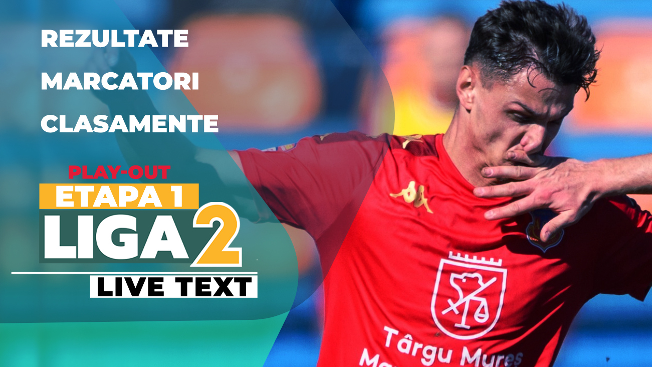 Meciuri și rezultate etapa 1 play-out Liga 2, sezon 2025-2026 Meciuri și rezultate etapa 1 play-out Liga 2, sezon 2025-2026