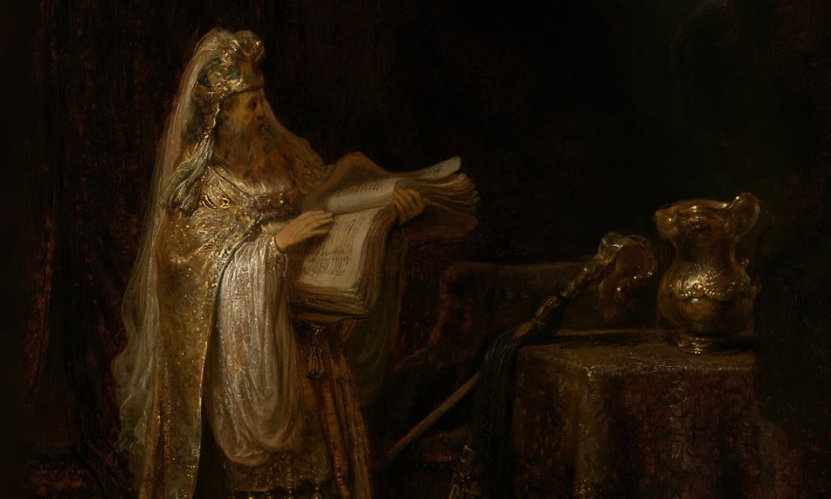 o nouă pictură de Rembrandt iese la lumină