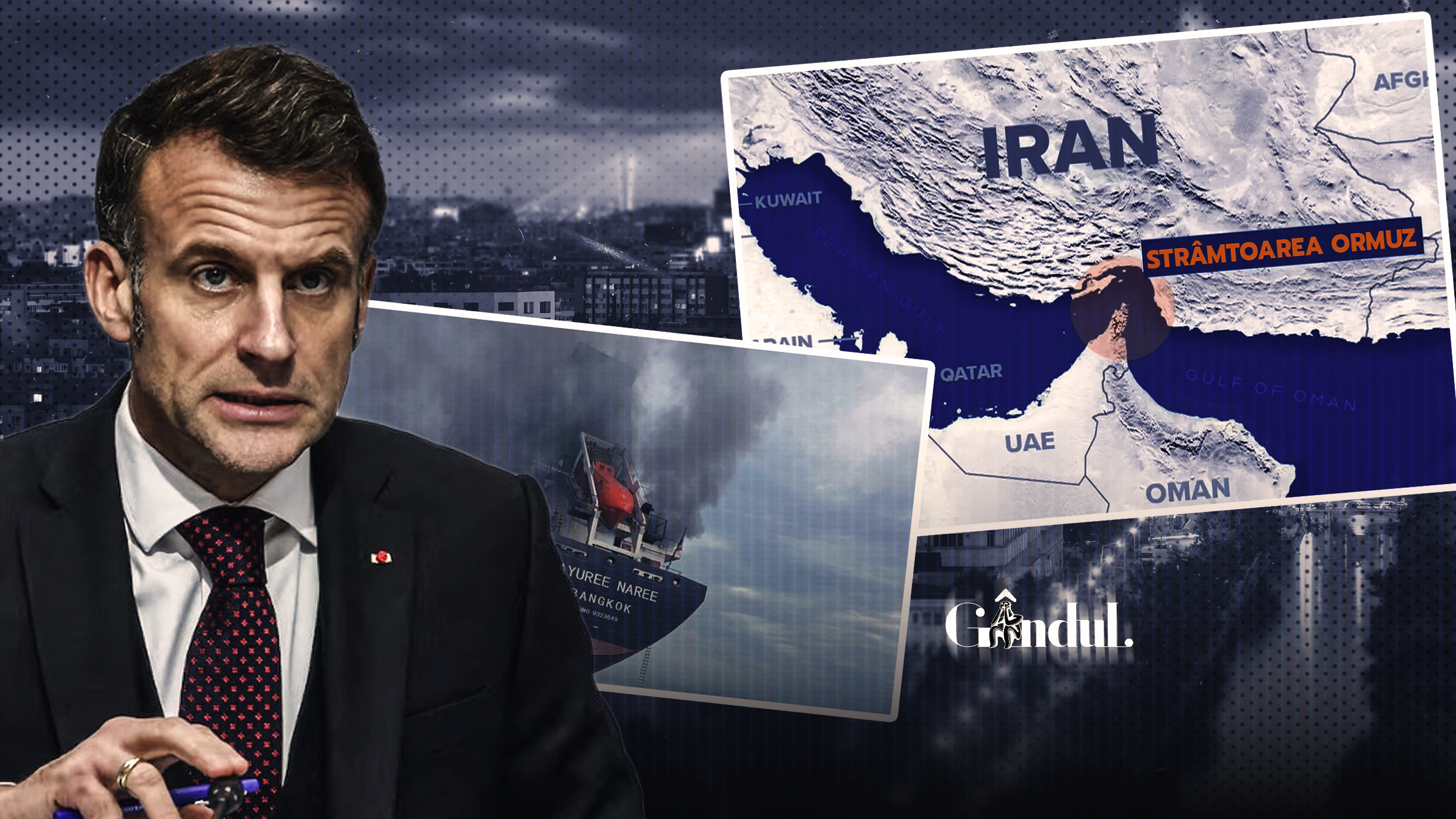 Londra și Paris pregătesc o intervevnție militară defensivă pe ruta strategică a petrolului global